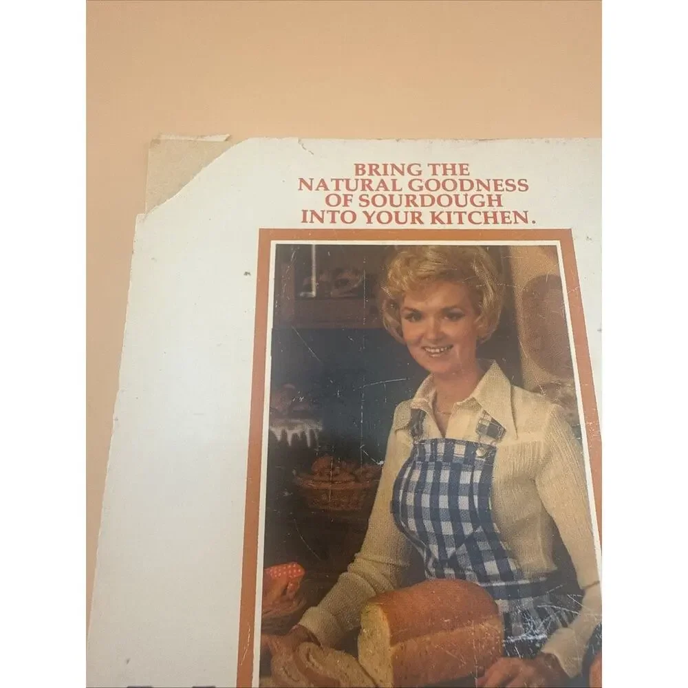 Rita Davenport's Sourdough Cookery Paperback Book 1977